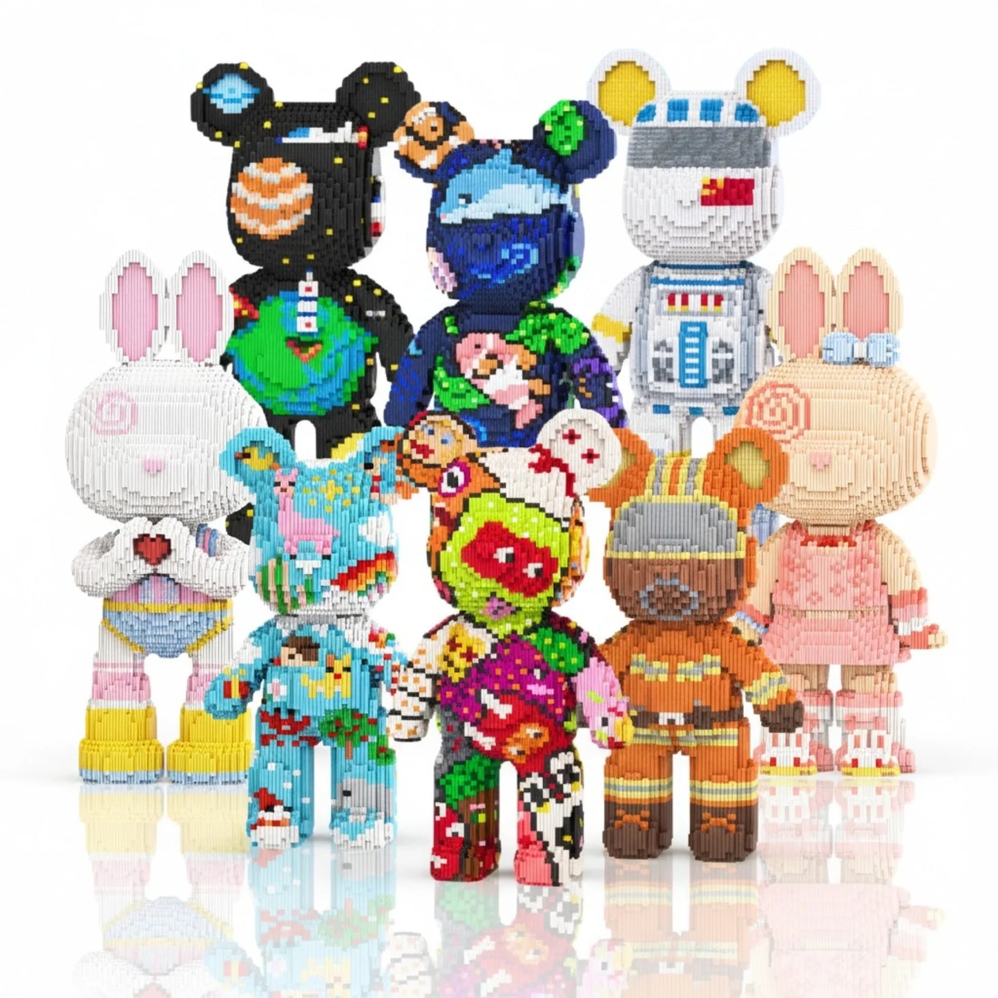 GentryX™ Giant Buildable Brick Bear (3600+ pcs)(47cm Tall)
